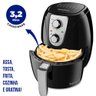 Fritadeira Elétrica Air Fryer Pratic Af-34 3,2 Litros 1200w Mondial - 2