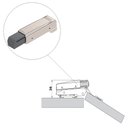 Ver imagem 2 de Amortecedor Blumotion Níquel para Dobradiça Clip Top Reta Blum 01 Unidade