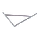 Ver imagem 2 de Kit 6X Suporte Reforçado Mão Francesa para Prateleira 40 cm Prata