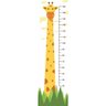 Adesivo Régua de Altura Crescimento Infantil Girafa - 1