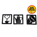 Ver imagem 6 de Trio Placas Cantinho do Café Preto