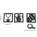 Ver imagem 2 de Trio Placas Cantinho do Café Preto