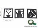 Ver imagem 2 de Trio Placas Cantinho do Café Preto