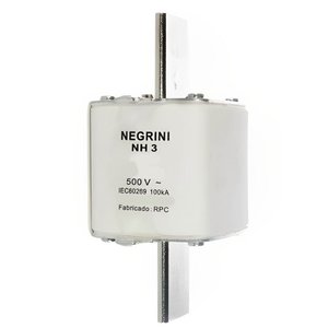 Fusível Nh3 630a X 500 Volts - Nh-3-630/500 - Negrini