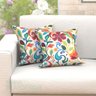 Kit Almofadas Decorativas para Sala Coloridas Floral 6 Unidades 45cm x 45cm - 3
