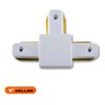 Conector Emenda Tipo T Branco para Trilho Eletrificado - 3