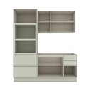 Ver imagem 3 de Cozinha Compacta Fineze 7 Portas 4 Gavetas 100% MDF Areia Hp - Henn