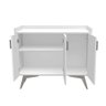 Aparador Buffet Retrô 3 Portas Classic Off White - Móvebrinque - 3