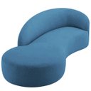 Ver mais imagens de Divã Recamier Orgânico França 160cm Lado Esquerdo Linho