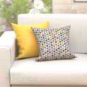 Ver imagem 3 de Almofadas Decorativas para Sala Composê Triângulo Amarelo 45cm x 45cm 6 Unidades com Refil