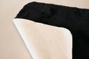 Ver imagem 4 de Tapete Pele de Coelho Antiderrapante Redondo Melody 140cm - Jolitex - Preto