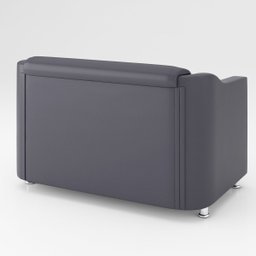 Namoradeira Bia Sofá Confortável – Balaqui Decor Cor:Cinza - 4