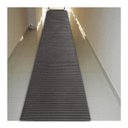 Ver imagem 2 de Tapete Passadeira Emborrachada Pvc Antiderrapante 0,65x4,00m Grafite