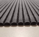 Ver imagem 5 de Tapete Passadeira Emborrachada Pvc Antiderrapante 0,65x4,00m Grafite