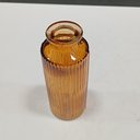Ver imagem 6 de Vaso Garrafa Decorativo de Vidro Marrom 13x5x5cm Enfeite Sala Mesa Estante