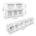 Ver imagem 3 de Organizador Infantil Heitor 100% Mdf (brinquedos Crianças)