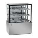 Ver imagem 1 de Vitrine Estufa 1,00 Metro 2 Prateleiras Titanium Premium Inox VTPRQ1000 2P 220V - Refrimate