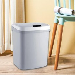 Lixeira Cozinha Banheiro Escritório Automática Sensor 15l - 5