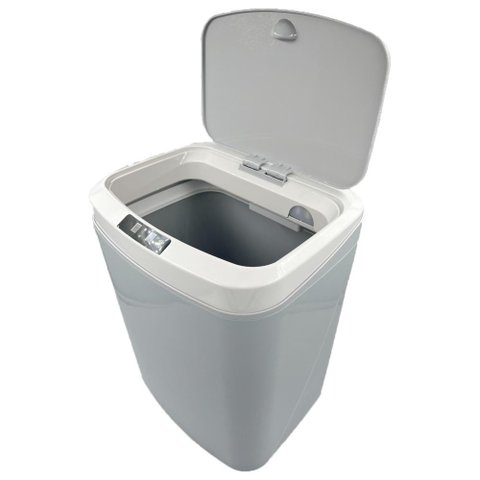 Lixeira Cozinha Banheiro Escritório Automática Sensor 15l