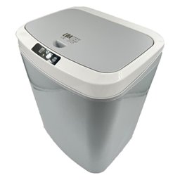 Lixeira Cozinha Banheiro Escritório Automática Sensor 15l - 2