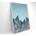 Ver imagem 6 de Quadro Arquitetura Pétalas 40x60 Cm Vidro Impresso