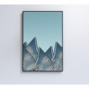 Ver mais imagens de Quadro Arquitetura Pétalas 40x60 Cm Vidro Impresso