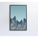 Ver imagem 2 de Quadro Arquitetura Pétalas 40x60 Cm Vidro Impresso
