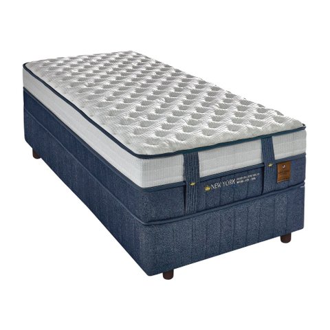 Cama Box Solteiro Amerciano New York King Koil 96x203cm