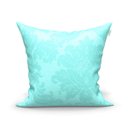 Ver imagem 6 de Kit Capas de Almofadas Decorativas Azul Tiffany Arabesco Composê 45cm x 45cm Com Zíper 4 Unidades