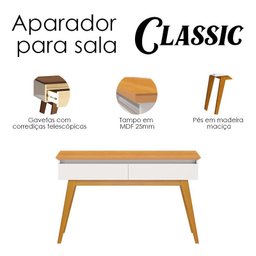 Aparador para Sala Ambiente Classic Imcal - 6