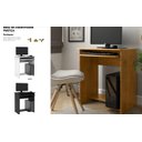 Ver imagem 3 de Mesa de Computador Marrocos cor Preto - Comprar Moveis em Casa