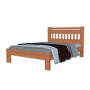 Ver mais imagens de Cama Casal Antares Madeira Maciça Angelim Pedra/tauari Mel