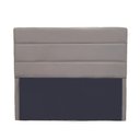 Ver imagem 1 de Cabeceira Leila 1,40 Suede Cinza - Dominic Decor