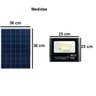Refletor Solar 400w Led 6000k Placa Solar e Controle Remoto - 4