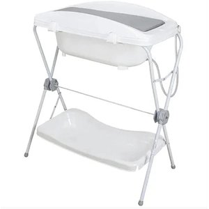 Banheira de Bebê Kiddo Shower Dobrável Cinza