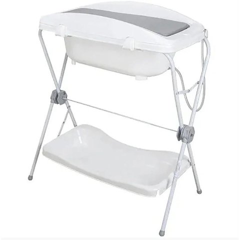 Banheira de Bebê Kiddo Shower Dobrável Cinza