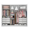 Guarda Roupa Marselha 6 Portas 6 Gavetas Com Espelho Clic Móveis - 2