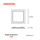 Ver imagem 4 de Painel Led de Embutir Blumenau Quadrado 18W Bivolt 6500K