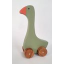 Ver imagem 3 de Ganso de Madeira Maciça. Pintado. Brinquedo Artesanal e Decoração.