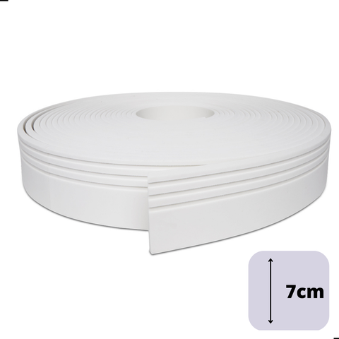 Roda Meio Boiserie Moldura Eva Autocolante 7cm 10 metros