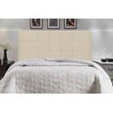 Ver imagem 1 de Cabeceira Casal Jbe Moveis Barcelona 144cmx126cmx8cm Bege Para Cama Box 138cm Decoração Quarto