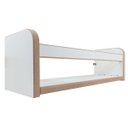 Ver imagem 4 de Kit 4 Prateleiras Estante Porta Livros Objetos Branca 45cm