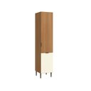 Ver imagem 1 de Armário Paneleiro 2 Portas Casamia Nature Off White 220x40 cm Safira MDF