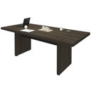 Ver imagem 6 de Kit 2 Mesas de Escritório Reunião 200cm Corp A06 Charuto/preto - Mpozenato