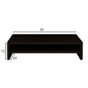 Ver imagem 4 de Suporte de Mesa Duplo para Monitor Preto 50x20x12cm