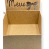 Caixa  quadrada grande Meus Lacinhos 20x20x10 Decoração Mdf porta laços, tiara, presente - 4
