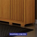 Ver imagem 7 de Guarda-Roupas 6 Portas Ripado Evo com Espelho e Pés - Leifer Cinamomo