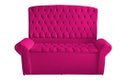 Ver imagem 1 de Kit Dubaí Cabeceira de Cama Box Casal e Recamier Baú 140 Cm Suede Rosa Pink Eli Móveis