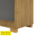 Ver imagem 4 de Guarda Roupa Casal 6 Portas 2g 218 Cm 10037 Nature Alasca Vlr
