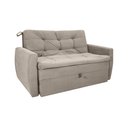 Ver imagem 1 de Sofá Cama Meg 2 Lugares Veludo Matrix